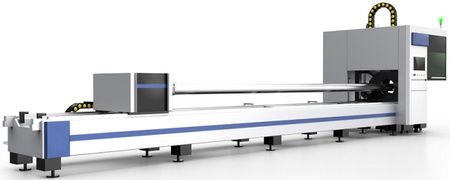 2 Chuck Automatic Laser Tube Cutting Machine For Round/Square/Special-Shaped Metal Pipes