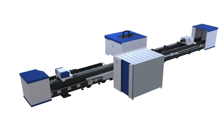 High-performance Tube Fiber Laser Metal Cutting Machine